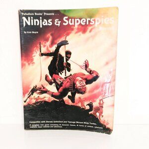 Ninjas & Superspies RPG By Palladium Books Revised Edition 1994 Martial Arts